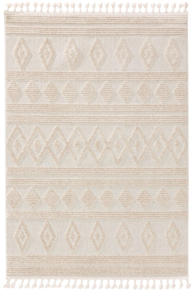 benuta Pop Tappeto Oyo Crema/Beige 160x230 cm - Tappeto design moderno soggiorno