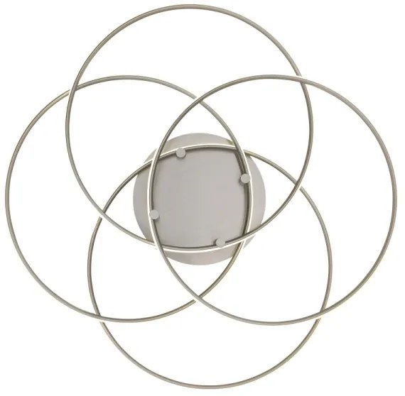 Globo 67355-55N -Plafoniera LED KOMBOS LED/55W/230V diametro 51,5 cm cromo opaco