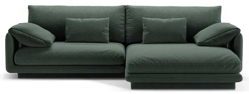 Divano angolare verde scuro (angolo destro) Torino - Micadoni Home