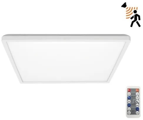Lampada LED bagno NIVERA LED/18W/230V IP54 30x30 cm bianco + DO