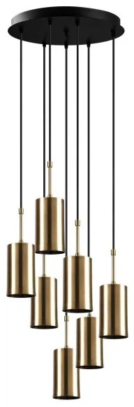 Lampadario su filo KEM 7xE27/40W/230V