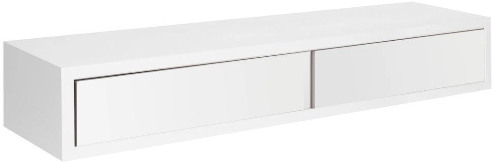 Mensola a muro Domino rettangolare in mdf L 88.2 x P 23.7 cm