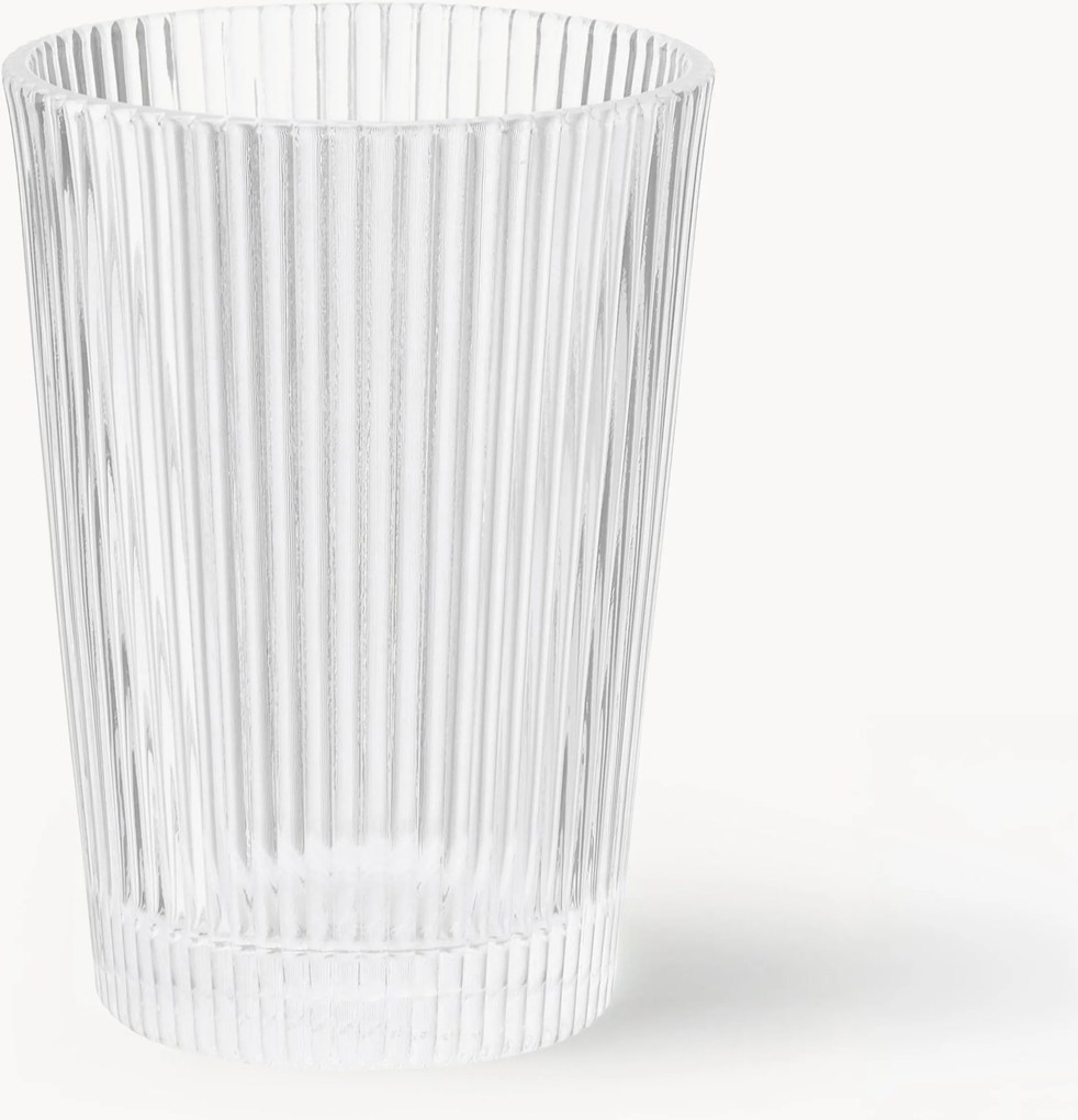 Set di 6 bicchieri acqua Pilastro