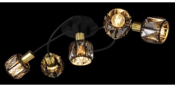 Globo 54357-5B - Lampadario a plafone INDIANA 5xE14/40W/230V