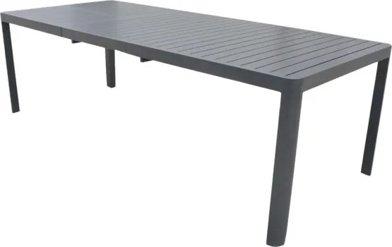 Tavolo In Alluminio Allungabile Telescopico 100x230-300 Cm Telex Antracite