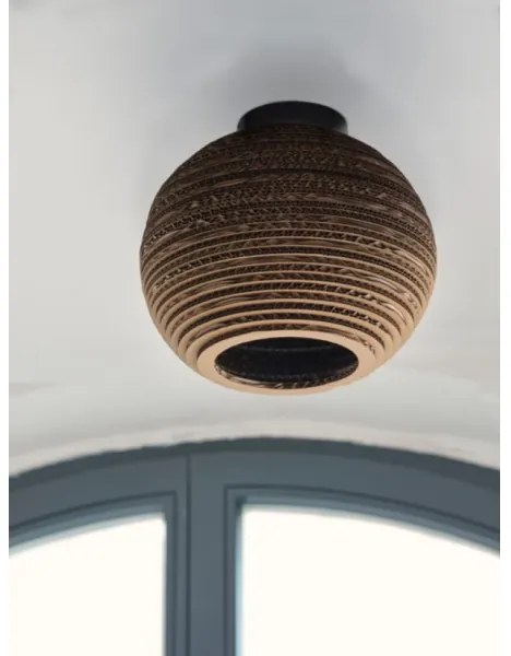 Ledvance - Plafoniera DECOR CARDBOARD 1xE27/15W/230V diametro 26 cm