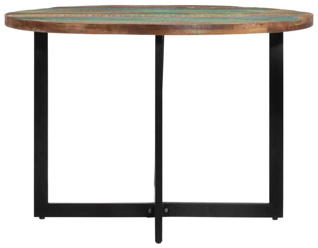 Tavolo da pranzo 110x75 cm in legno massello di recupero