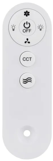 Globo 03609H - Ventilatore da soffitto LED dimmerabile HINES LED/10W/230V + telecomando marrone