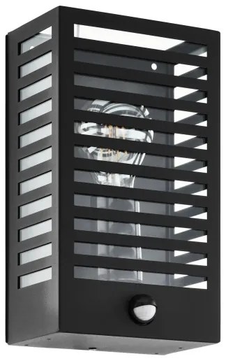 Eglo 900137- Applique da esterno con sensore ALAMONTE 1xE27/60W/230V IP44