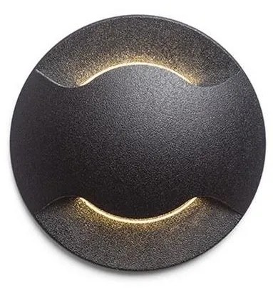 RED - Design Rendl-R12618 - Luce LED da incasso per esterno KICK LED/1W/230V IP54