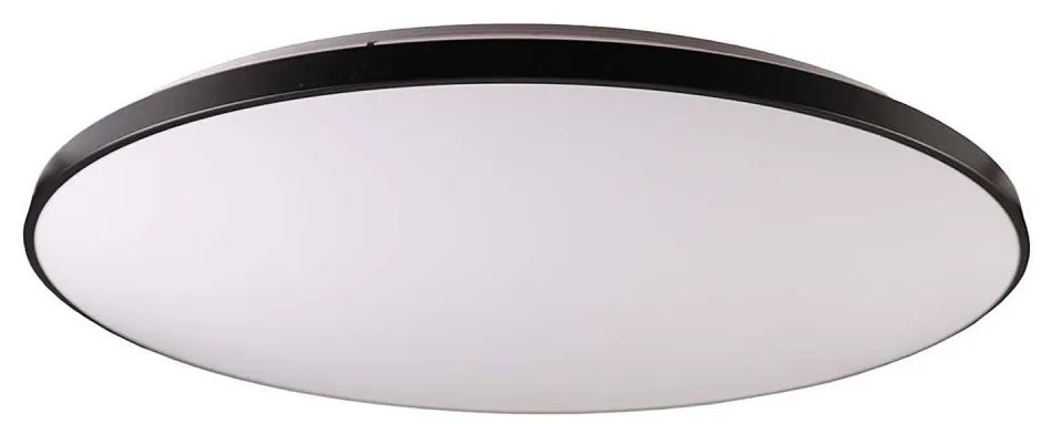 Lampada LED da soffitto KERN LED/80W/230V Ø 80 cm nera + telecomando