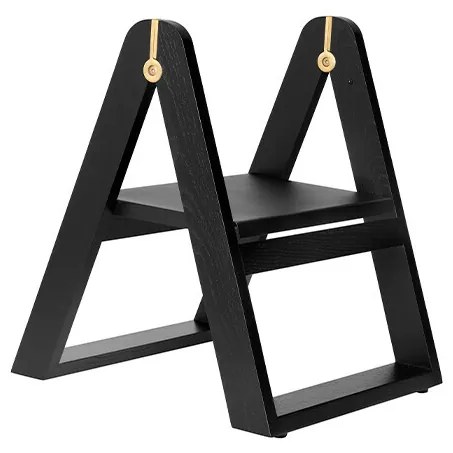 GEJST - Reech Step Stool Ladder Nero