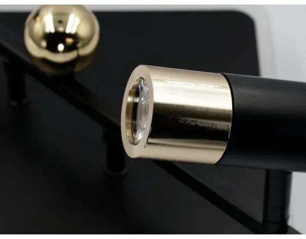 Plafoniera LED dimmerabile LED/70W/230V 3000-6500K nero +remote telecomando