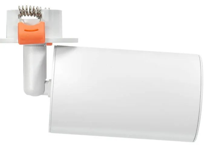 Faretto GU10 da Incasso Orientabile Foro Ø51mm - Bianco