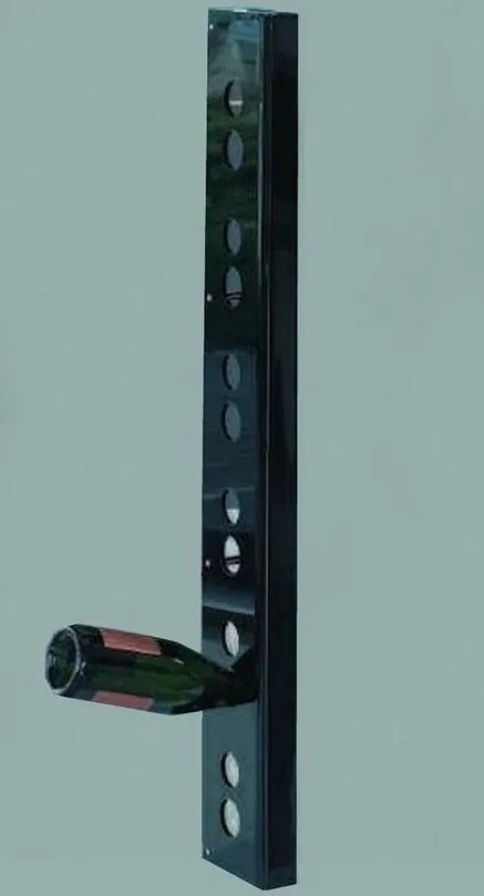 Portavino da parete Perbacco di Emporium colore Nero