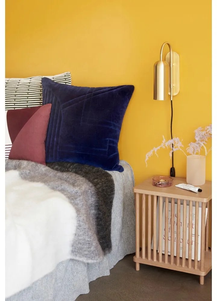 Tavolino con contenitore in rovere naturale 27x37 cm Acorn - Hübsch