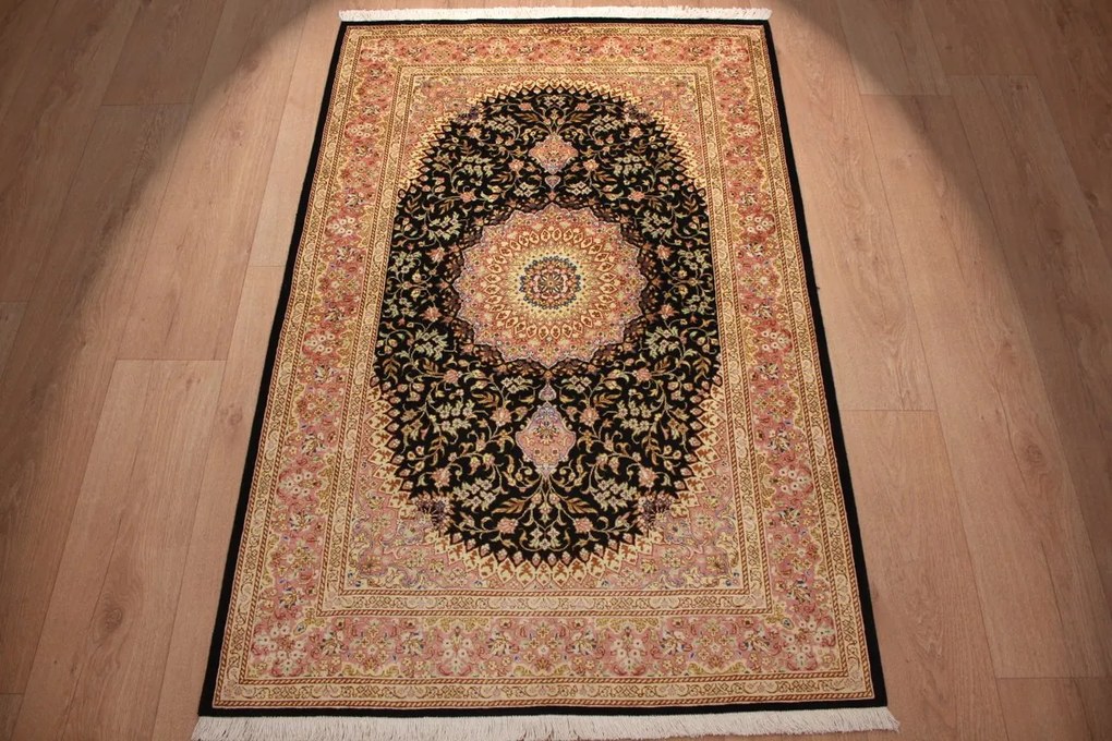 Ghom Tappeto persiano 100x150 (Iran) Annodato A Mano