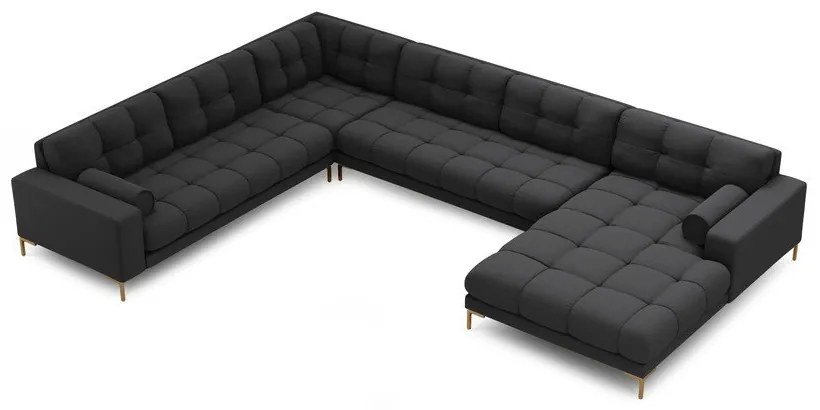 Divano angolare grigio scuro (angolo sinistro) Bali - Cosmopolitan Design