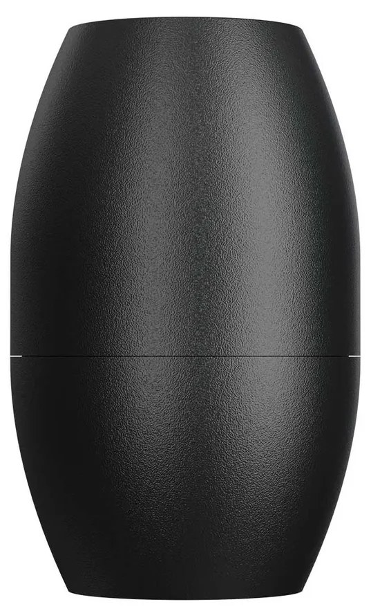 Applique Ovale Monodirezionale IP65 GU10 per esterni - Nera
