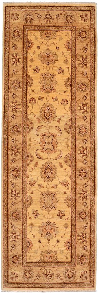 Ziegler Tappeto 250x90 Beige (Pakistan) Annodato A Mano