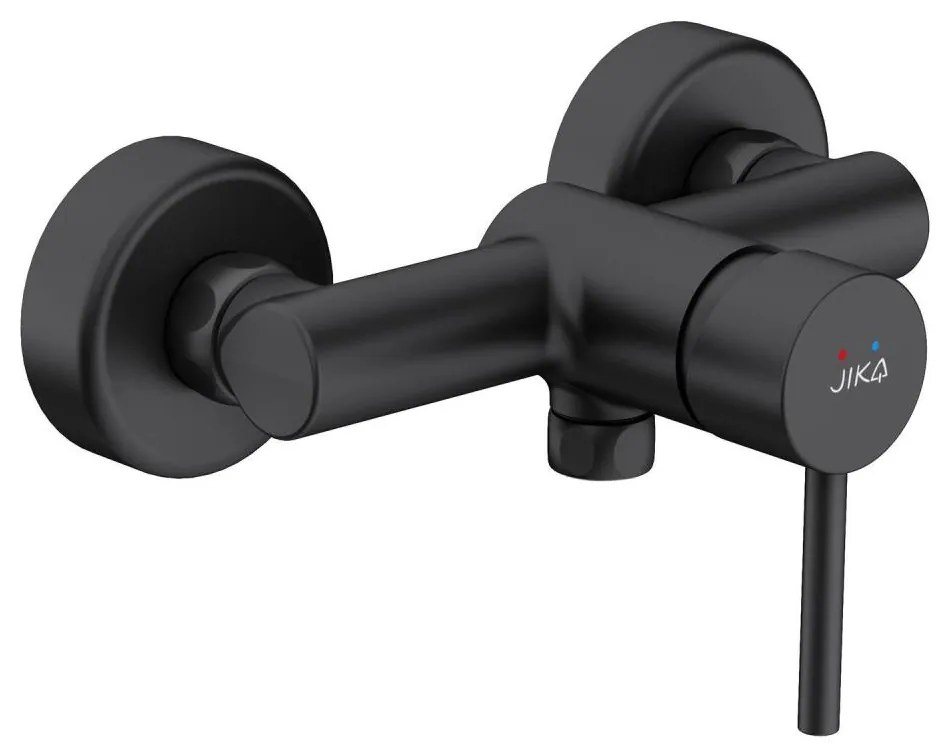 JIKA H3312F77164001 - Miscelatore doccia MIO nero opaco