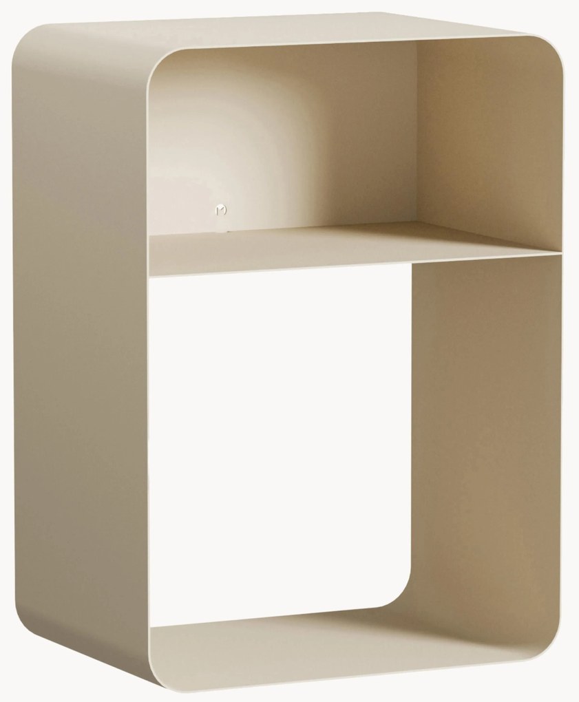 Comodino in metallo di design fatto a mano Damio