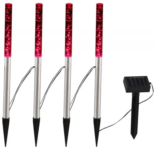 Globo 33247 - SET 4x Lampada LED solare 4xLED/0,07W IP44