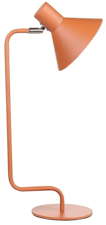Lampada da tavolo metallo arancione 51 cm RIMAVA Beliani