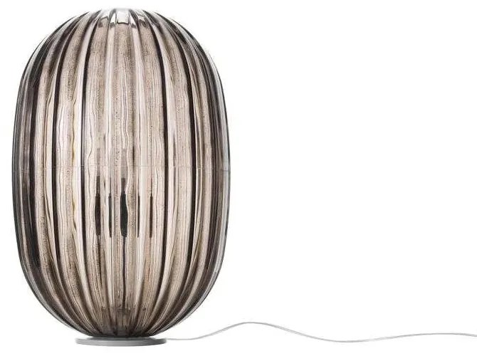 Foscarini - Plass Medio Lampada da Tavolo senza Dimmer Grigio Foscarini