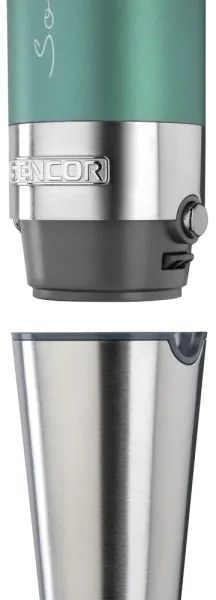Sencor - Frullatore a immersione 4in1 1200W/230V inox/turchese