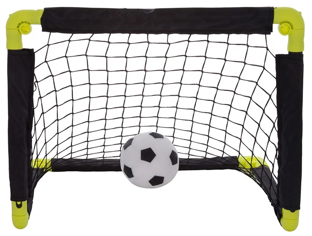 Porta calcio pieghevole con palla