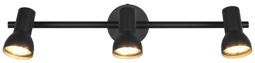 Faretto nero ø 8 cm Cantar – Reality