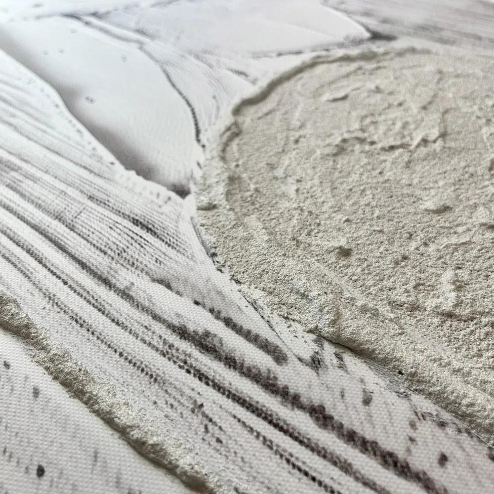 Quadro con elementi dipinti a mano 70x100 cm Touch – Styler