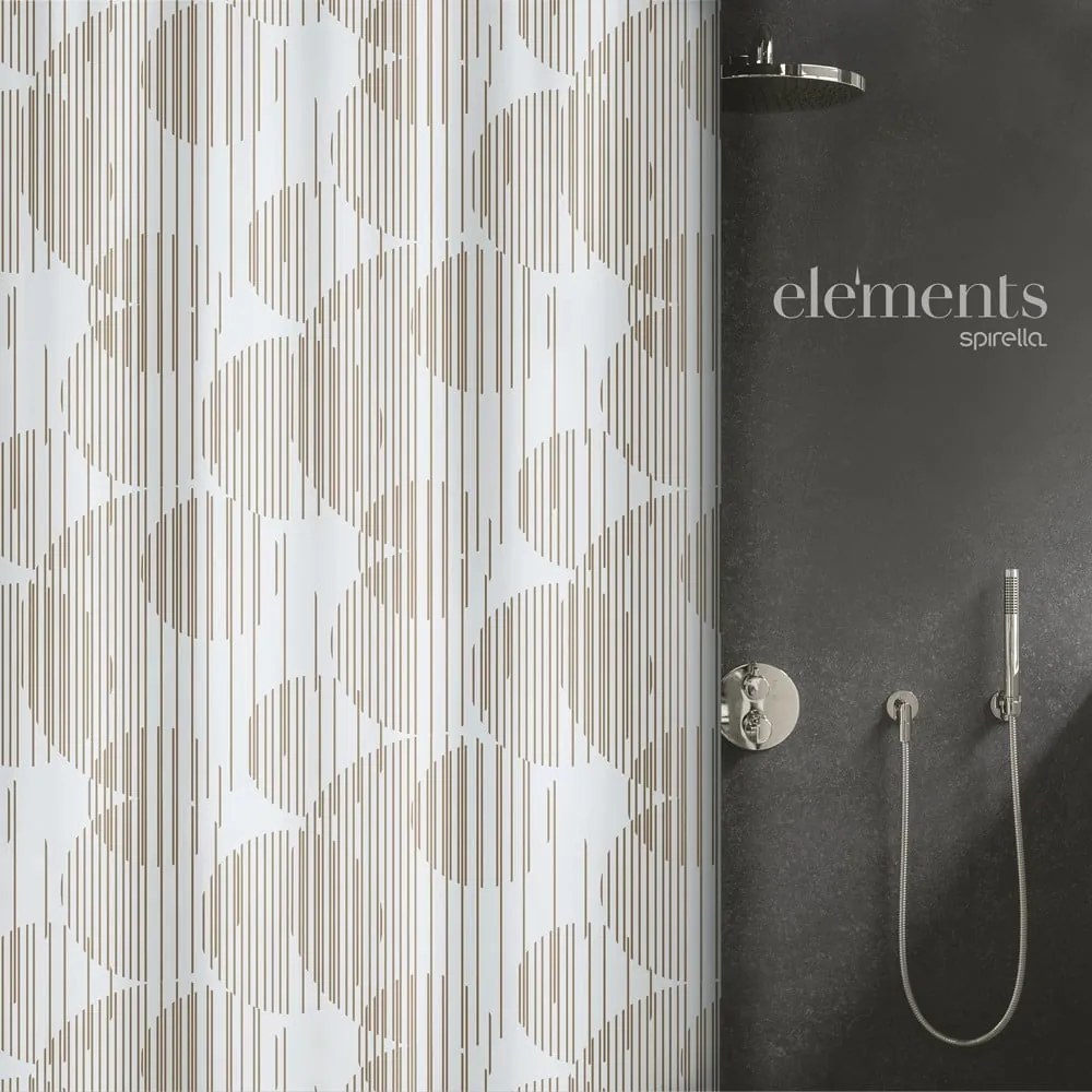 Tenda per doccia 180x200 cm Raio – Spirella