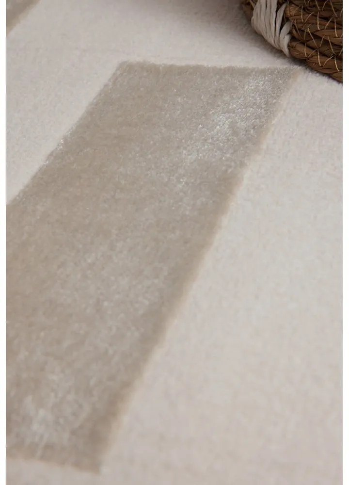 Tappeto grigio/color crema 200x280 cm Perles Onyx – Elle Decoration