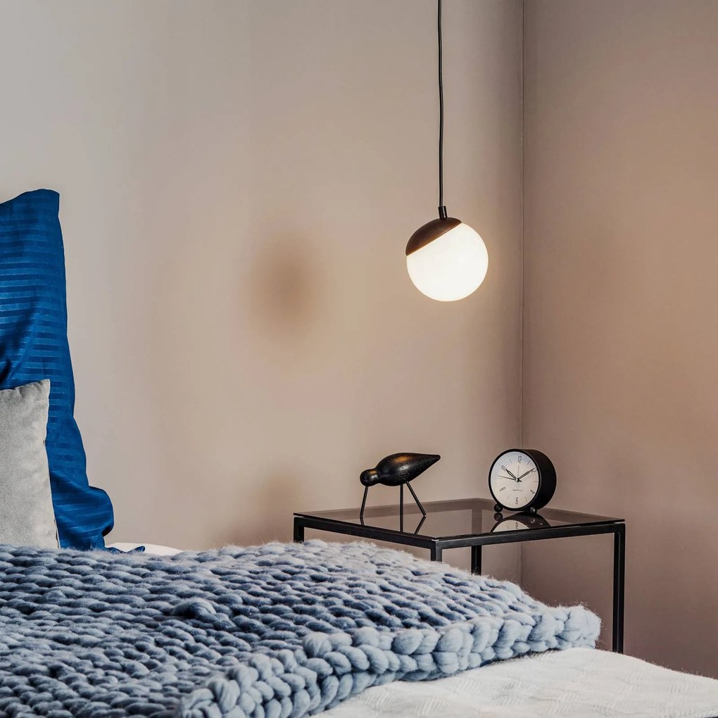 Lampada a sospensione in vetro Sfera Eko-Light, dimmerabile, Bianco / Opale, Soggiorno / Sala da pranzo, Vetro, Moderno, Lampada a sospensione