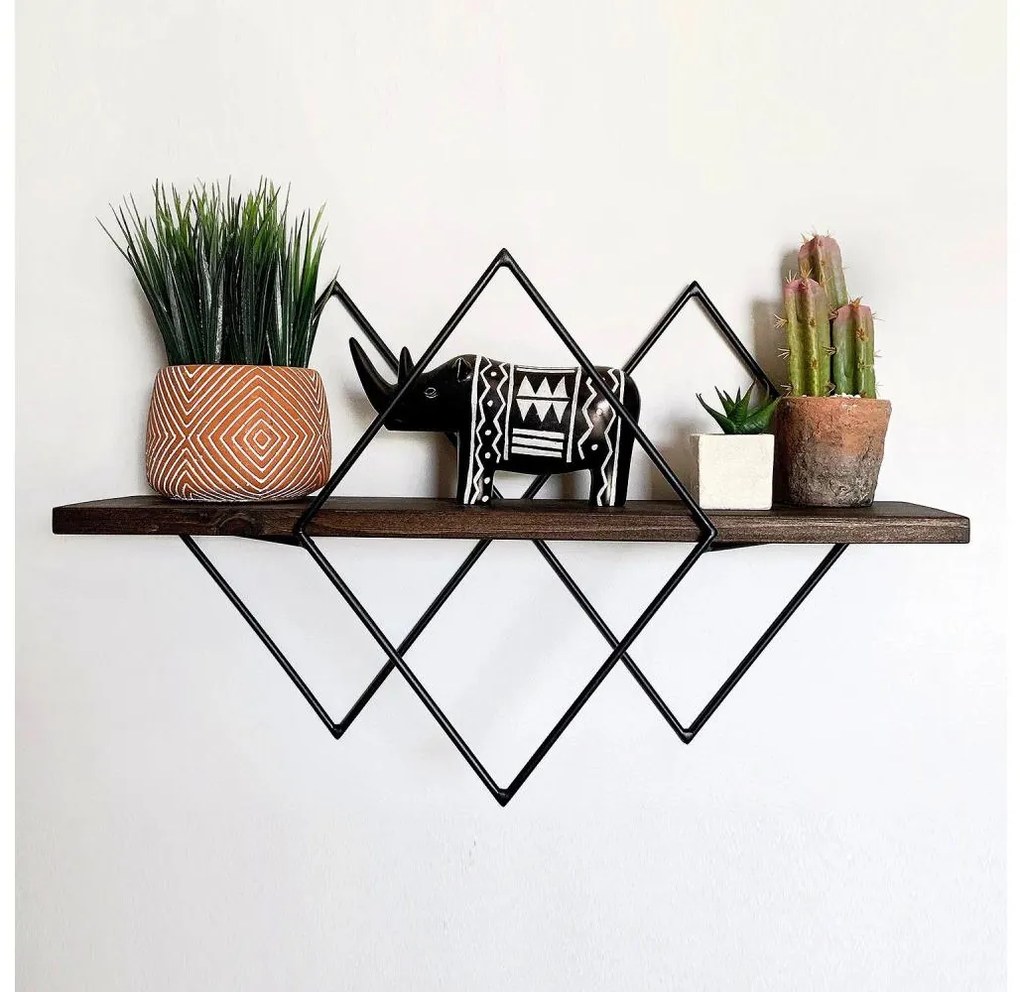 Mensola da parete 36x60 cm abete