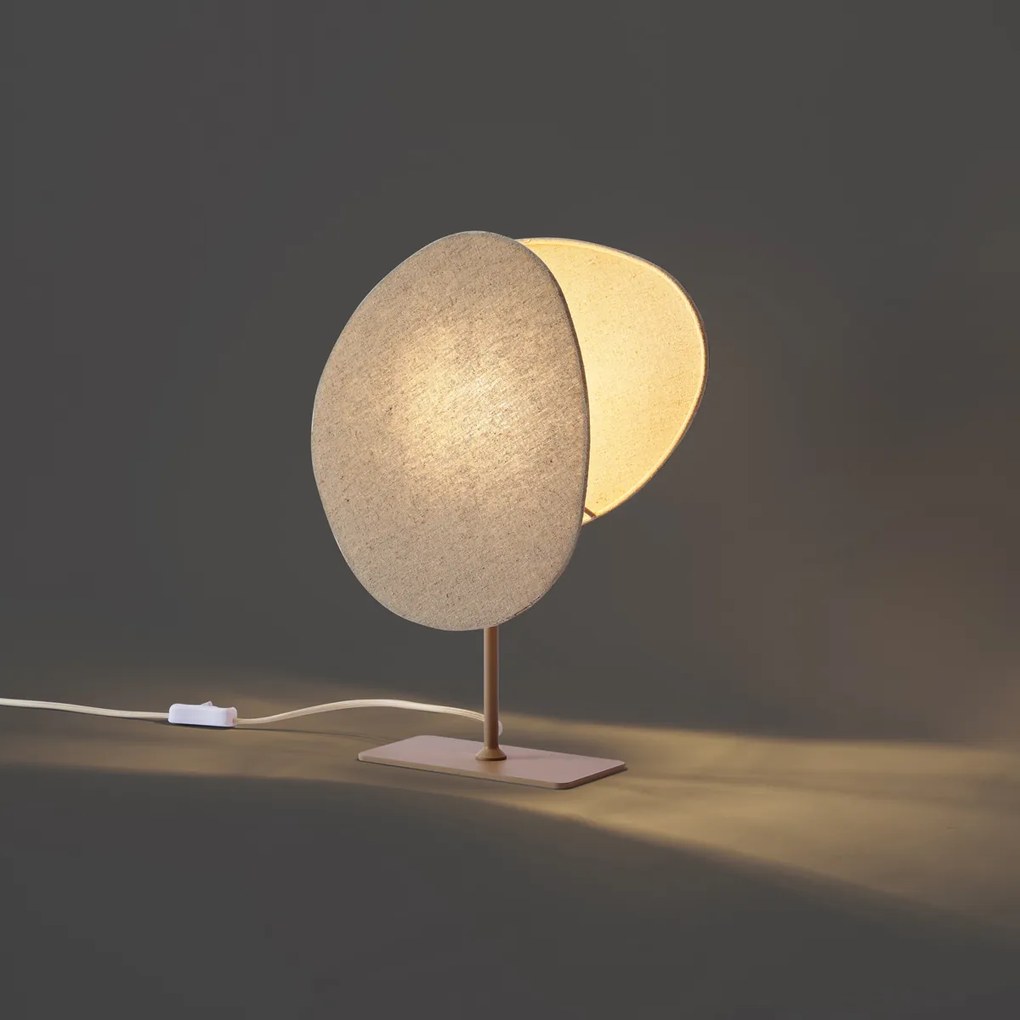 Lampada da tavolo Japandi beige - Organica