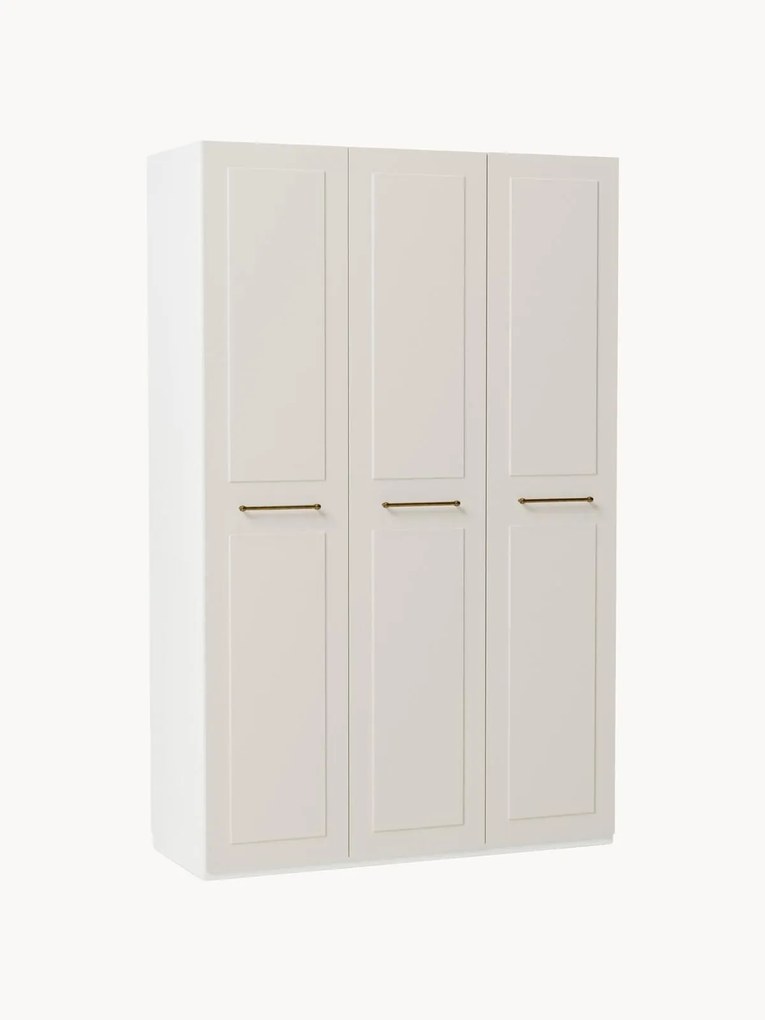 Armadio con boiserie componibile con ante battenti Charlotte, larg. 150 cm, varie misure