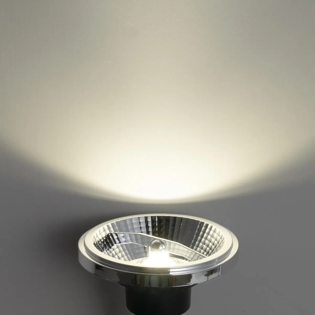 Set di 5 Lampadine LED GU10 dimmerabili a 3 fasi 111mm 10.5W 770 lm 4000K