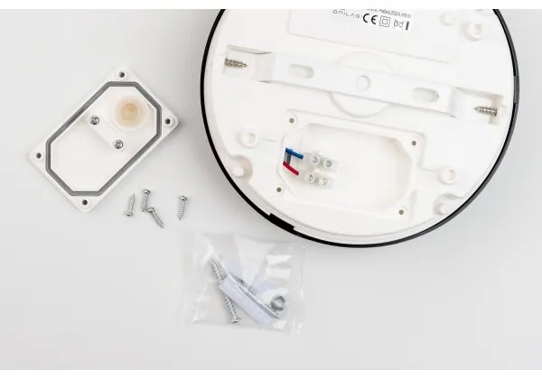 Brilagi - Plafoniera LED da bagno PERA LED/24W/230V diametro 28 cm IP65 nero