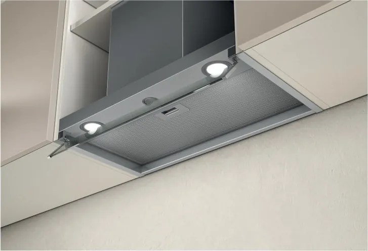 Cappa a incasso Boxin IX/A/60 ELICA argento L 60 cm