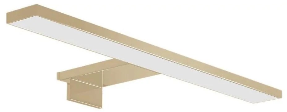 Illuminazione specchio bagno LED 8W 230V 4000K 50 cm IP44 oro
