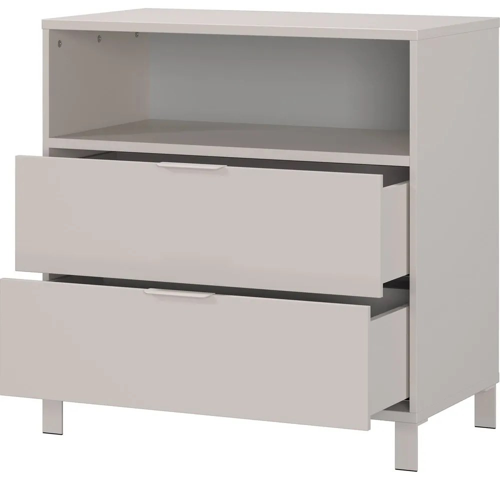 Cassettiera per bambini color crema 89x92x54 cm Alkmaar – Germania