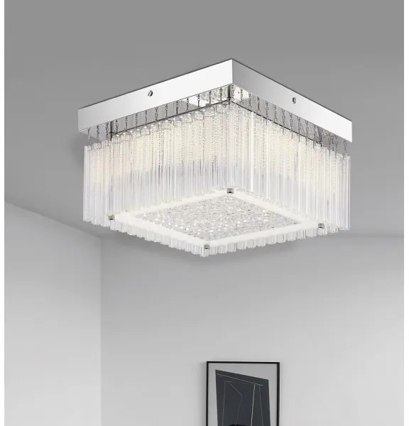 Rabalux 2451 - Plafoniera a LED MARCELLA 1xLED/18W/230V