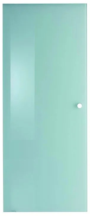 Anta per porta scorrevole Sirio in vetro bianco L 85 x H 215 cm