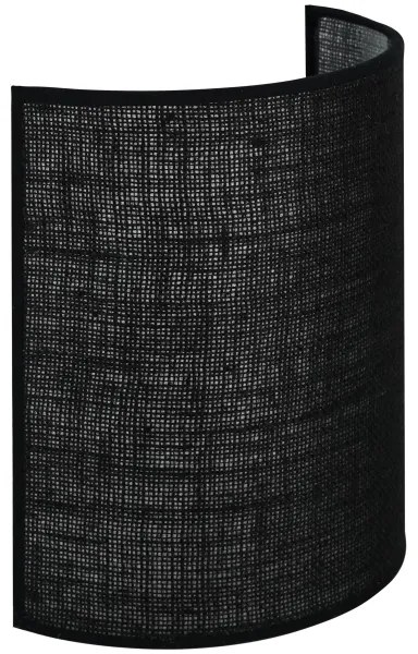 Brilagi - Applique SEMI 1xE27/15W/230V diametro 20 cm nero