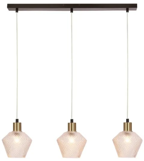 Lampadario a sospensione con filo GRENIKO 3xE14/40W/230V