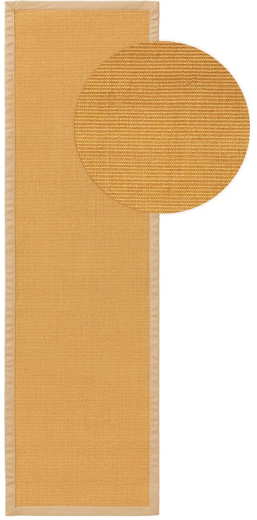 benuta Nest Tappeto sisal Sana Beige 70x240 cm - Tappeto design moderno soggiorno