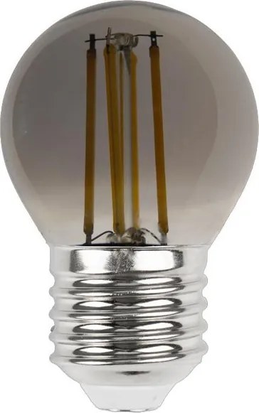 Lampada LED E27 4W a Filamento G45 No Flickering - Serie DarkLight Colore Bianco Naturale 4.000K